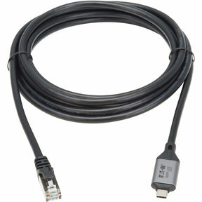 Eaton Tripp Lite Series USB-C to RJ45 Gigabit Ethernet Cable (M/M) - USB 3.2 Gen 1, 5 m (16.5 ft.) — U436-05M