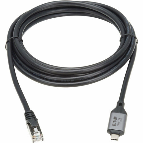 Eaton Tripp Lite Series USB-C to RJ45 Gigabit Ethernet Cable (M/M) - USB 3.2 Gen 1, 5 m (16.5 ft.) — U436-05M