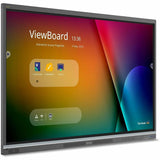 ViewSonic IFP7551 75 Inch 4K ViewBoard Interactive Smart Board with Integrated Education Software, Android 14, Google EDLA, 50-Point Touch, Built-in Microphone, HDMI, VGA, USB Hub, and USB C Inputs — IFP7551