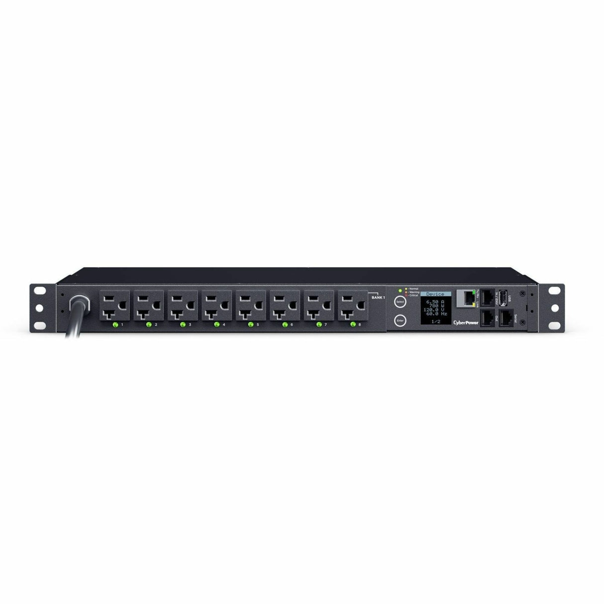 CyberPower PDU41023 Single Phase 100 - 120 VAC 30A Switched PDU — PDU41023