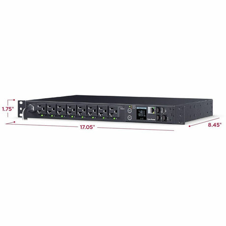 CyberPower PDU41023 Single Phase 100 - 120 VAC 30A Switched PDU — PDU41023
