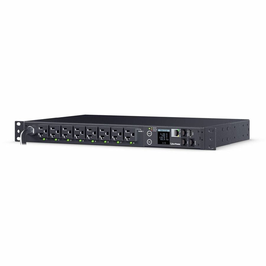 CyberPower PDU41023 Single Phase 100 - 120 VAC 30A Switched PDU — PDU41023
