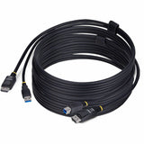 StarTech.com 10ft (3m) DisplayPort and USB 5Gbps KVM Cable, 4K 60Hz, Universally Compatible DP 1.2/USB 3.0 Combo Cable for KVM Switches — DU12210-KVM-CABLE