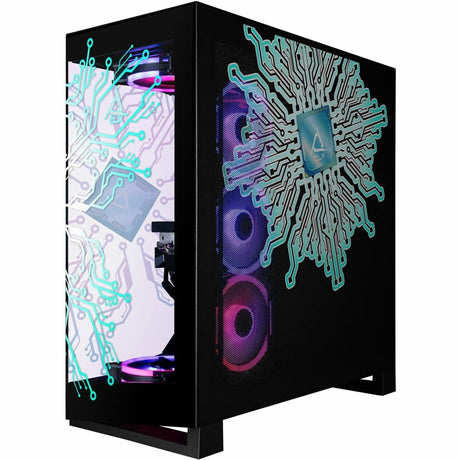 CLX Horus Gaming Desktop Computer - Intel Core Ultra 9 285K - 64 GB - 6 TB HDD - 2 TB SSD - Mid-tower - Black — TGMHORRTU5207BX