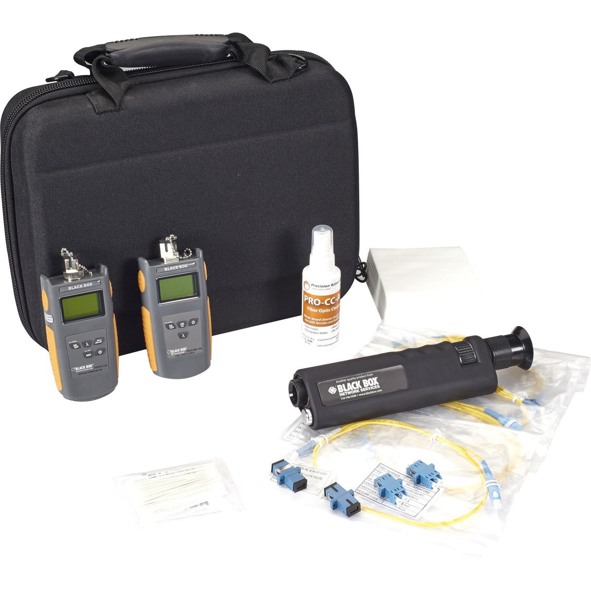Black Box Fiber Test Kit - Single-Mode, 1310/1550nm — FOLSPM-SM