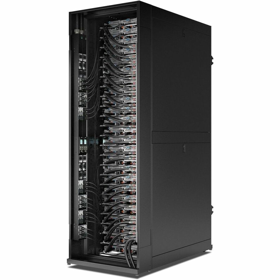 APC NetShelter Rack PDU Advanced Gen 2, Metered Outlet, 3Phase, 17.3kW, 208V 60A, 460P9, 42 Outlet — APDU11452MO