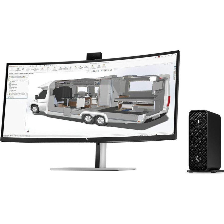 HP Z2 G1i Workstation - Intel Core Ultra 9 285 - 32 GB - 1 TB SSD - Mini PC - Black — BM6N2UT#ABA