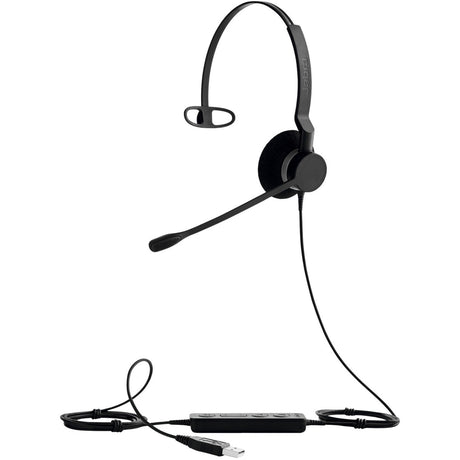 Jabra BIZ 2300 USB UC Wired Mono Headset — 2393-829-109