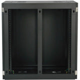 Eaton Tripp Lite Series SmartRack 18U Heavy-Duty Low-Profile Server-Depth Side-Mount Wall-Mount Rack Enclosure Cabinet — SRW18UHD