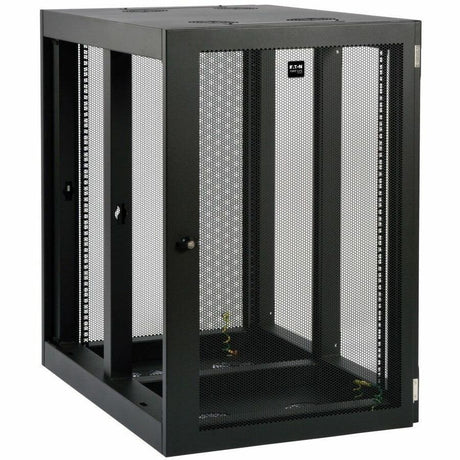 Eaton Tripp Lite Series SmartRack 18U Heavy-Duty Low-Profile Server-Depth Side-Mount Wall-Mount Rack Enclosure Cabinet — SRW18UHD