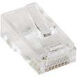 StarTech.com Cat5e RJ45 Stranded Modular Plug Connector - 50 Pkg — CRJ4550PK