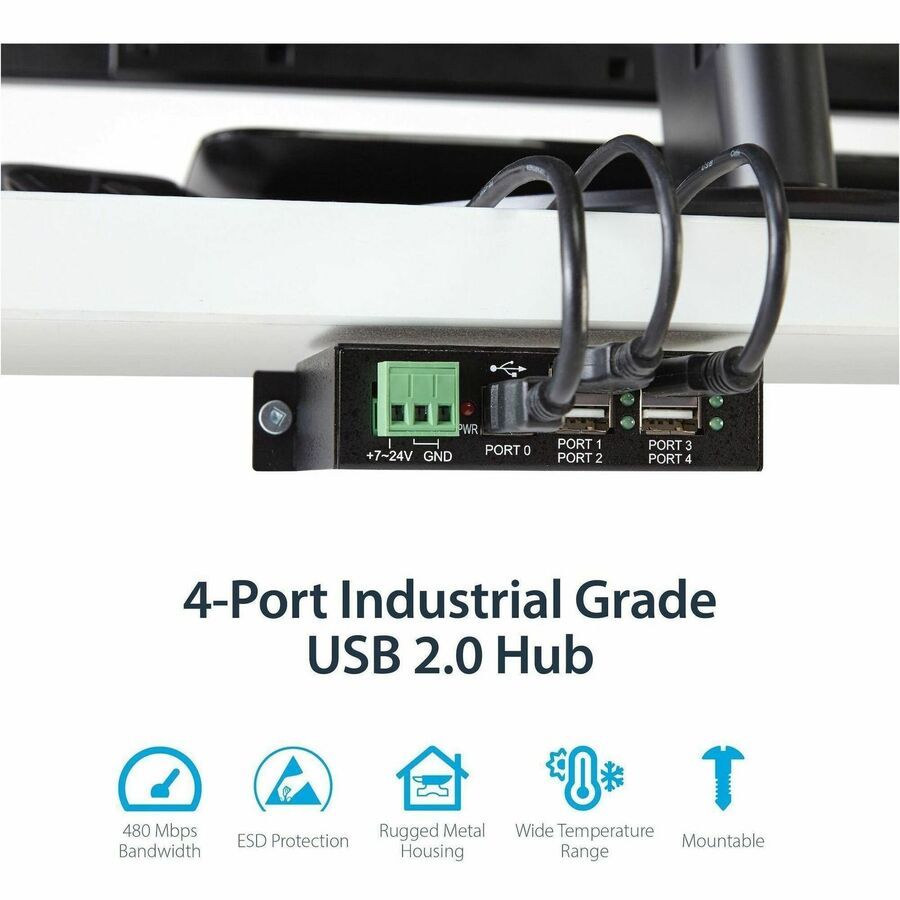 StarTech.com 4-Port USB 2.0 Hub — ST4200USBM