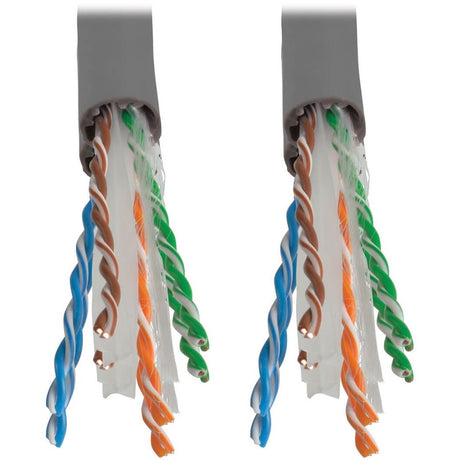 Eaton Tripp Lite Series Cat6 Gigabit Solid Core UTP PVC Bulk Ethernet Cable, Gray, 1000 ft. (304.8 m), TAA — N222-01K-GY