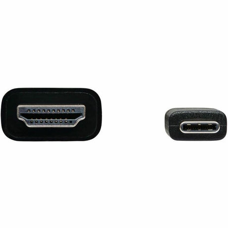 Eaton Tripp Lite Series USB-C to HDMI Adapter Cable (M/M), 4K 60 Hz, 4:4:4, Thunderbolt 3 Compatible, Black, 6 ft. (1.8 m) — U444-006-H4K6BE