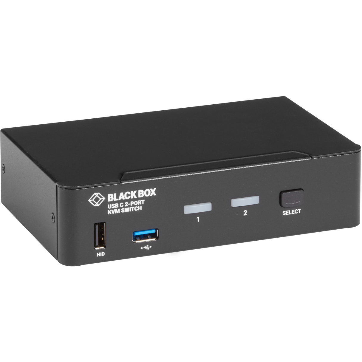 Black Box USB-C 4K KVM Switch, 2-Port — KVMC4K-2P
