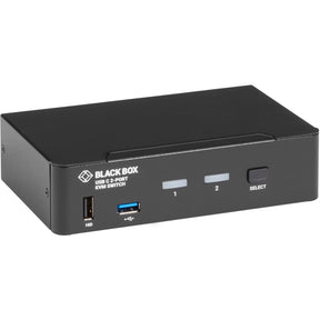 Black Box USB-C 4K KVM Switch, 2-Port — KVMC4K-2P