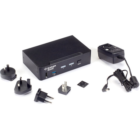 Black Box USB-C 4K KVM Switch, 2-Port — KVMC4K-2P