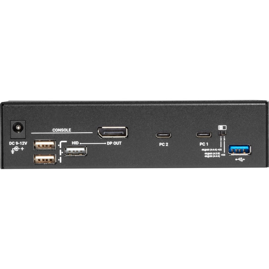 Black Box USB-C 4K KVM Switch, 2-Port — KVMC4K-2P