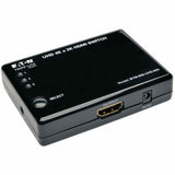 Eaton Tripp Lite Series 3-Port HDMI Mini Switch with Remote Control - 4K (HDMI F/3xF), 3D, HDCP 1.4, EDID — B119-003-UHD-MN