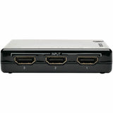 Eaton Tripp Lite Series 3-Port HDMI Mini Switch with Remote Control - 4K (HDMI F/3xF), 3D, HDCP 1.4, EDID — B119-003-UHD-MN