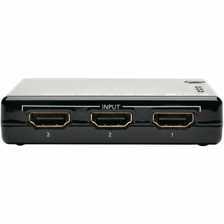 Eaton Tripp Lite Series 3-Port HDMI Mini Switch with Remote Control - 4K (HDMI F/3xF), 3D, HDCP 1.4, EDID — B119-003-UHD-MN