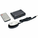 Eaton Tripp Lite Series 3-Port HDMI Mini Switch with Remote Control - 4K (HDMI F/3xF), 3D, HDCP 1.4, EDID — B119-003-UHD-MN
