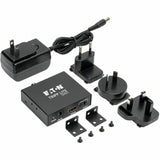 Eaton Tripp Lite Series 4K HDMI Audio De-Embedder/Extractor with TOSLINK, RCA and 3.5 mm Stereo Output, 5.1 Channel, HDCP, 4K 30Hz — P130-000-AUDIO