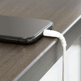 StarTech.com 3 foot/1m Durable White USB-A to Lightning Cable, Rugged Heavy Duty Charging/Sync Cable for Apple iPhone/iPad MFi Certified — RUSBLTMM1M