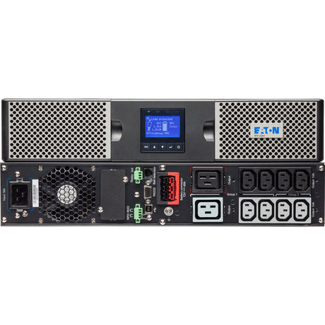 Eaton 9PX 3000VA 2700W 120V Online Double-Conversion UPS - L5-30P, 6x 5-20R, 1 L5-30R Outlets, Cybersecure Network Card Option, Extended Run, 2U Rack/Tower — 9PX3000RT