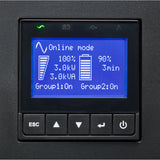 Eaton 9PX 3000VA 2700W 120V Online Double-Conversion UPS - L5-30P, 6x 5-20R, 1 L5-30R Outlets, Cybersecure Network Card Option, Extended Run, 2U Rack/Tower — 9PX3000RT