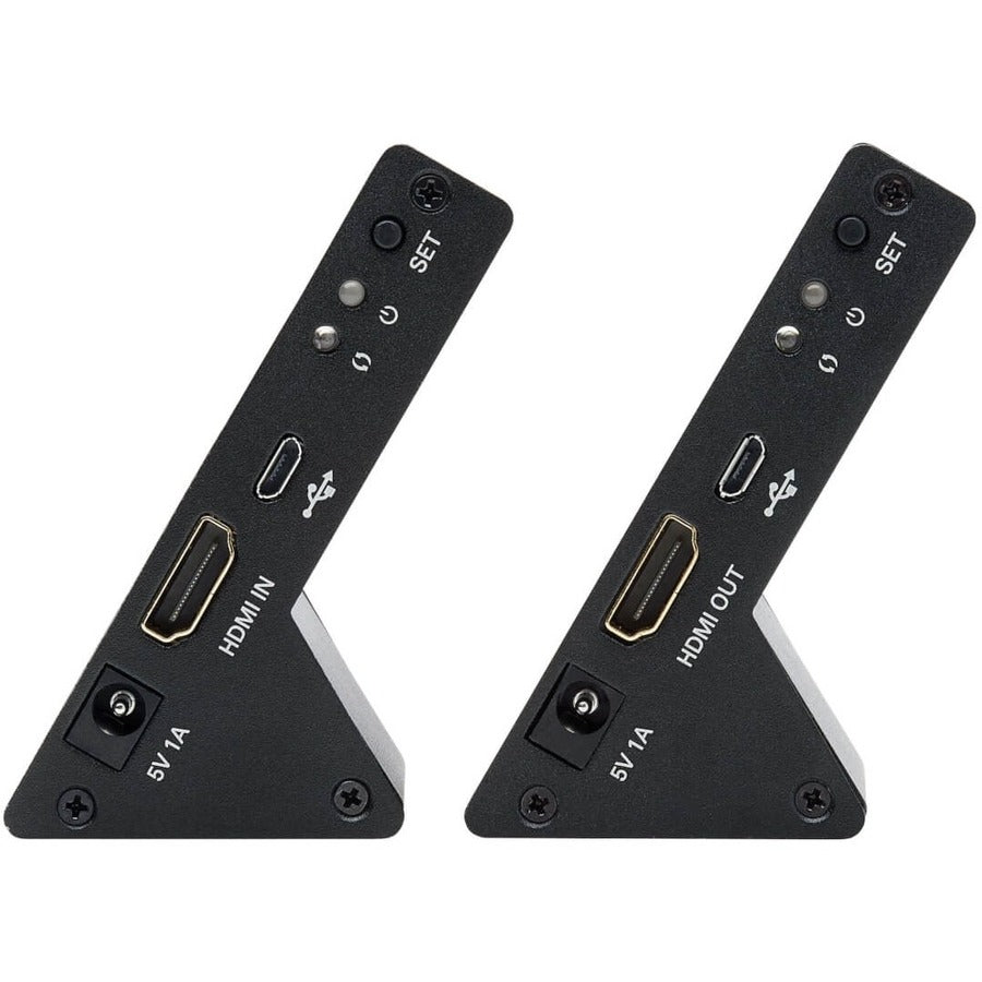 Eaton Tripp Lite Series Wireless HDMI Extender Kit, Transmitter/Receiver, Zero Latency, 4K, 7.1 Audio, HDCP 2.2, Up to 98 ft. (30 m) — B127-1A1-WHD1