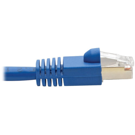 Eaton Tripp Lite Series Cat6a 10G Snagless Shielded STP Ethernet Cable (RJ45 M/M), PoE, Blue, 15 ft. (4.57 m) — N262-015-BL
