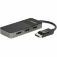 StarTech.com 3-Port DisplayPort 1.4 Splitter, DisplayPort to 3x DP Multi-Monitor Adapter, Triple 4K Computer MST Hub, Windows Only — MST14DP123DP