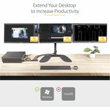 StarTech.com 3-Port DisplayPort 1.4 Splitter, DisplayPort to 3x DP Multi-Monitor Adapter, Triple 4K Computer MST Hub, Windows Only — MST14DP123DP