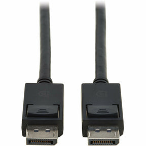 Eaton Tripp Lite Series DisplayPort 2.1 Cable with Latching Connectors (M/M), 8K 60 Hz, 40 Gbps, HDR, HBR3, MST, 4:4:4, HDCP 2.2, Black, 6 ft. (1.8 m) — P580-006-8K6-2