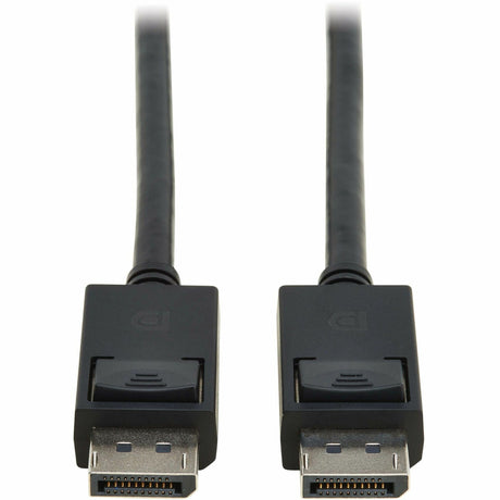 Eaton Tripp Lite Series DisplayPort 2.1 Cable with Latching Connectors (M/M), 8K 60 Hz, 40 Gbps, HDR, HBR3, MST, 4:4:4, HDCP 2.2, Black, 6 ft. (1.8 m) — P580-006-8K6-2