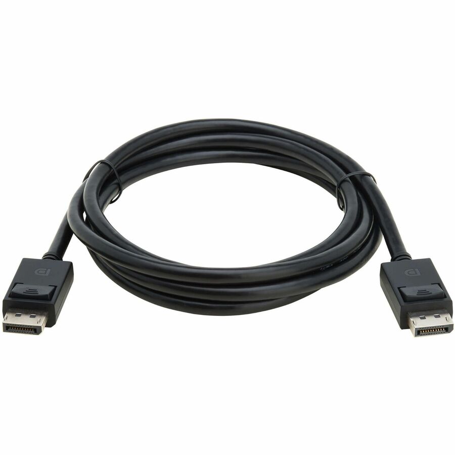 Eaton Tripp Lite Series DisplayPort 2.1 Cable with Latching Connectors (M/M), 8K 60 Hz, 40 Gbps, HDR, HBR3, MST, 4:4:4, HDCP 2.2, Black, 6 ft. (1.8 m) — P580-006-8K6-2