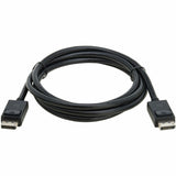 Eaton Tripp Lite Series DisplayPort 2.1 Cable with Latching Connectors (M/M), 8K 60 Hz, 40 Gbps, HDR, HBR3, MST, 4:4:4, HDCP 2.2, Black, 6 ft. (1.8 m) — P580-006-8K6-2