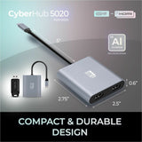 Adesso USB-C to Dual HDMI Adapter — AUH-5020