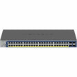 Netgear Gigabit PoE+ Smart Switches with 4 Dedicated 10G SFP+ Ports — GS752TXP-300NAS