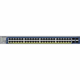 Netgear Gigabit PoE+ Smart Switches with 4 Dedicated 10G SFP+ Ports — GS752TXP-300NAS