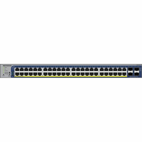 Netgear Gigabit PoE+ Smart Switches with 4 Dedicated 10G SFP+ Ports — GS752TXP-300NAS