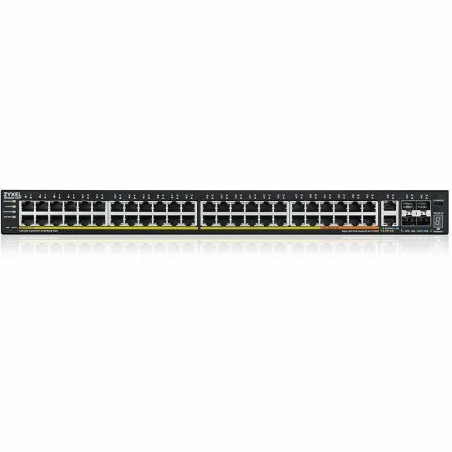 ZYXEL XGS2220-54FP 48-Port Gigabit L3 Managed and Nebula Pro Cloud Managed Switch | 40 PoE+ / 10 PoE++ Ports at 960W with 4 SFP+ 10G Uplinks and 2 10G Ethernet Ports — XGS2220-54FP
