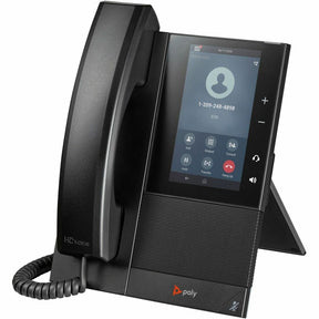 Poly CCX 505 IP Phone - Corded - Corded/Cordless - Bluetooth, Wi-Fi - Desktop, Wall Mountable - Black — 82Z82AA