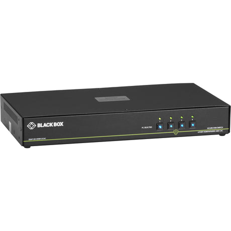 Black Box Secure NIAP 3.0 KVM Switch - Single-Head, HDMI, CAC, 4K, 4-Port — SS4P-SH-HDMI-UCAC