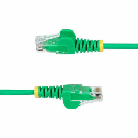 StarTech.com 15ft Green Slim CAT6 Ethernet Cable, Slim Snagless RJ45, UTP, LSZH, 28AWG Bare Copper, Slim Network Patch Cord, Fluke Tested — N6PAT15GNS
