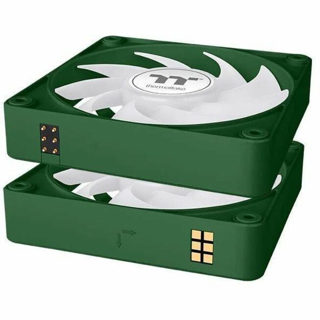 Thermaltake CT120 EX ARGB Sync PC Cooling Fan Racing Green (3-Fan Pack) — CL-F220-PL12RG-A